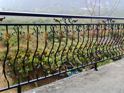 北京室内铁艺护栏安装工程案例图片1